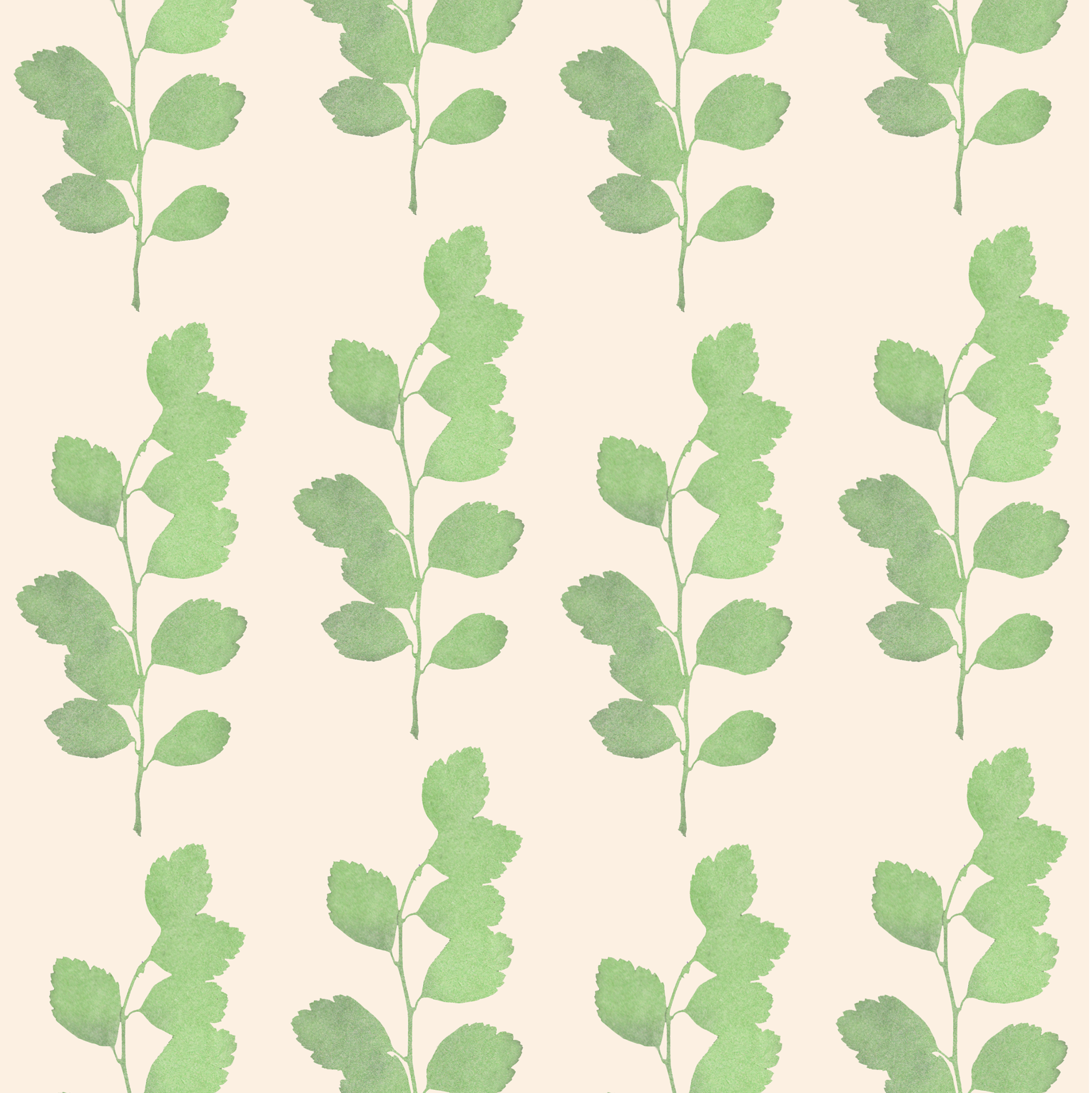 Scalloped Leaf (7 colors) wallpaper and fabric