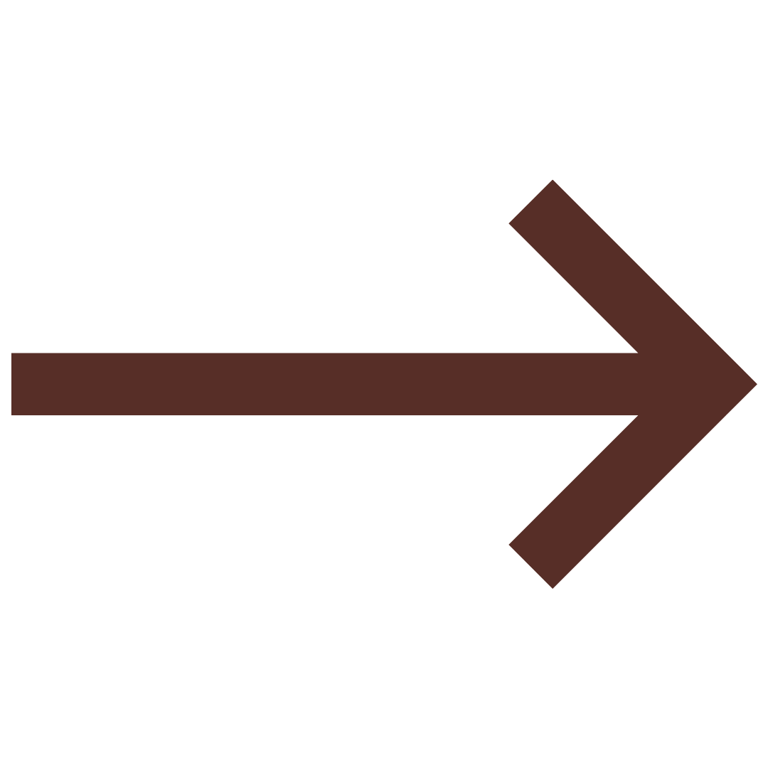Brown right-pointing arrow.
