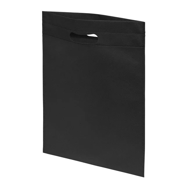 Black die cut bag