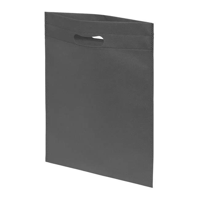 Charcoal die cut bag