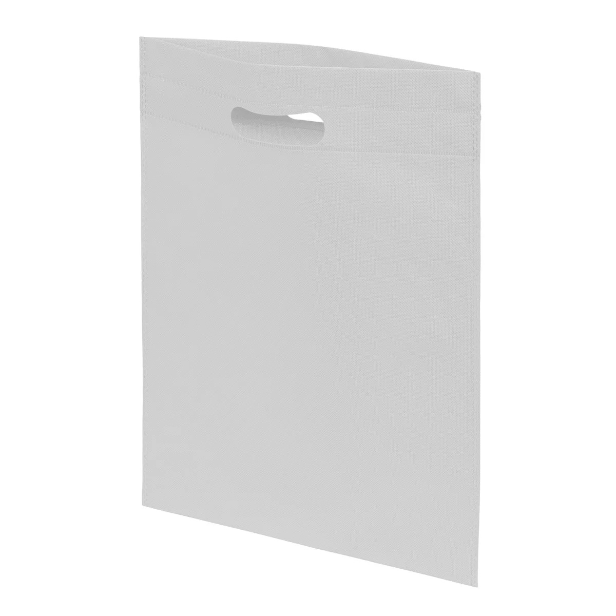 White die cut bag