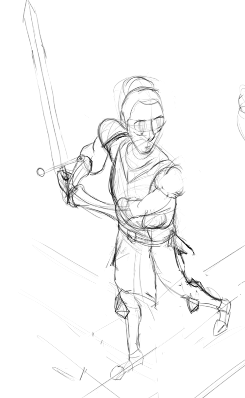 Knight Character Sketch