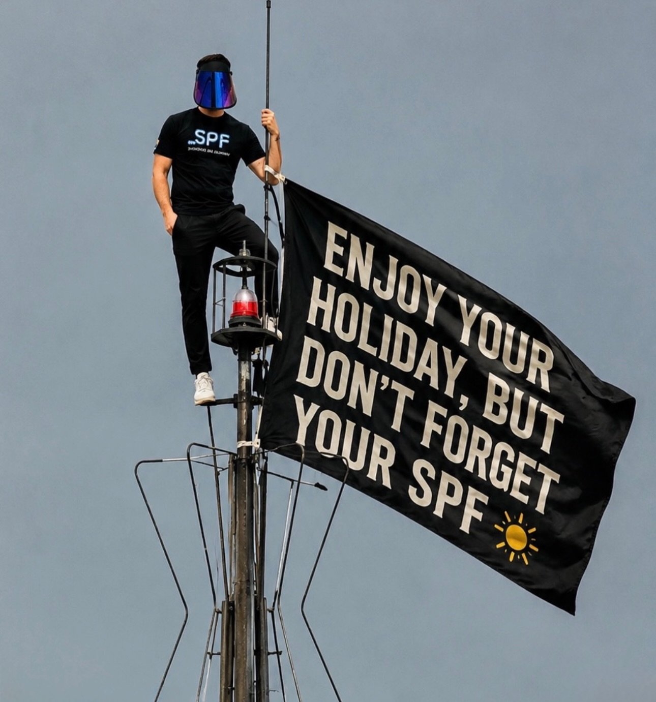🚨 BREAKING NEWS FROM THE EMPIRE STATE BUILDING:

Enjoy your holiday&hellip; but don&rsquo;t forget your SPF. ☀️🧴

We now return you to your regularly scheduled sun protection.

#WearSPF #SpaBleu #Savannah #Skincare #HolidayWeekend