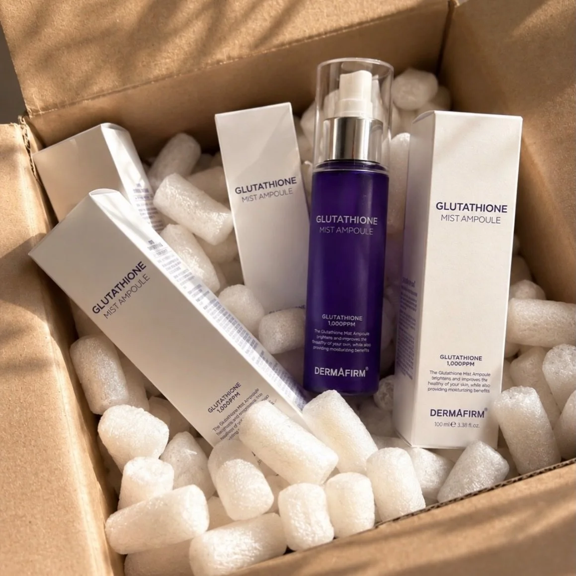 ✨ Meet your new glow obsession. ✨

Introducing the Glutathione Mist Ampoule by Dermafirm&mdash;now available at Spa Bleu.

This ultra-fine treatment mist does more than refresh. Powered by 1,000 ppm of Glutathione, it helps brighten dull skin, improv