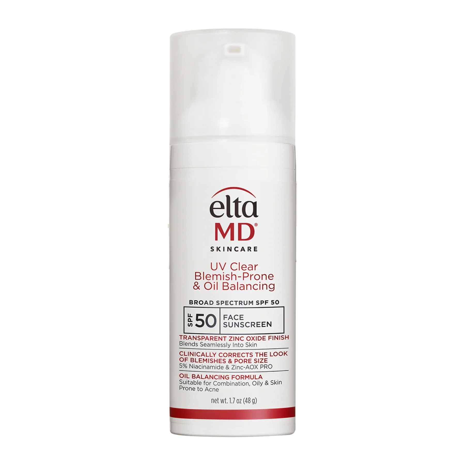 EltaMD UV Clear Blemish-Prone & Oil Balancing SPF 50