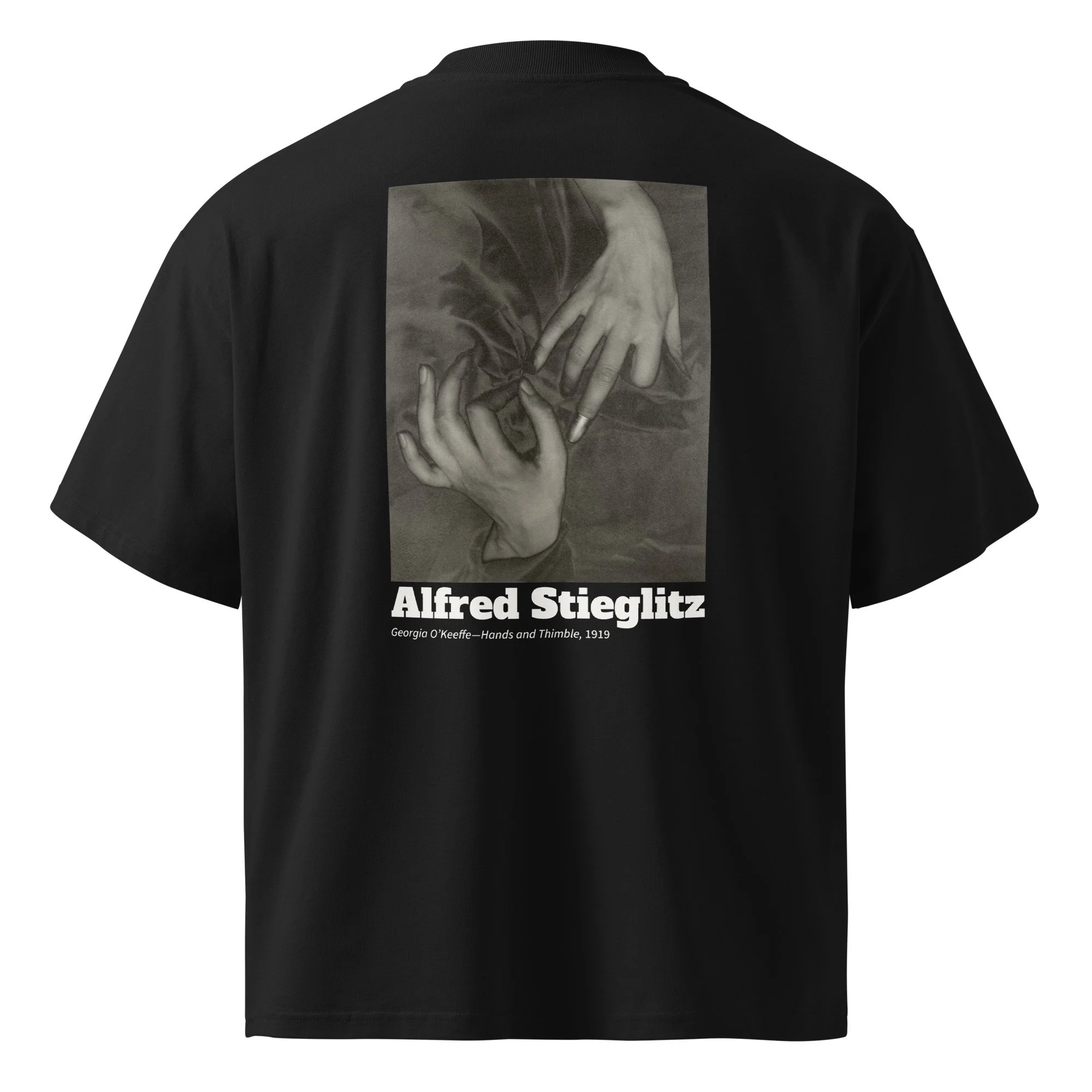Alfred Stieglitz, Georgia O'Keeffe—Hands and Thimble Tee