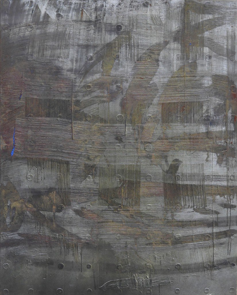 Bryan Ryley, POND, 2001, Oil on canvas, Unframed 60 × 48 in