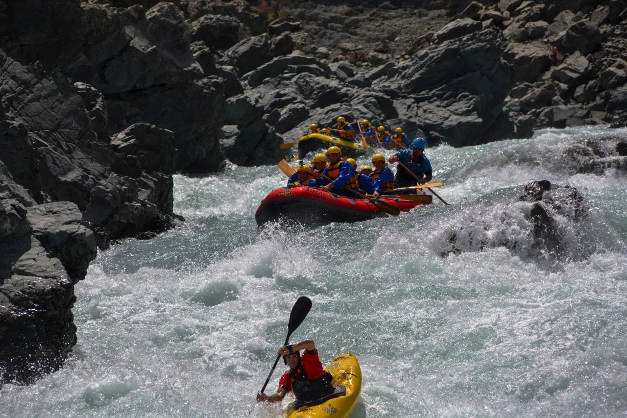 White Water Rafting on the Rangitata River — Hidden Valleys Rafting