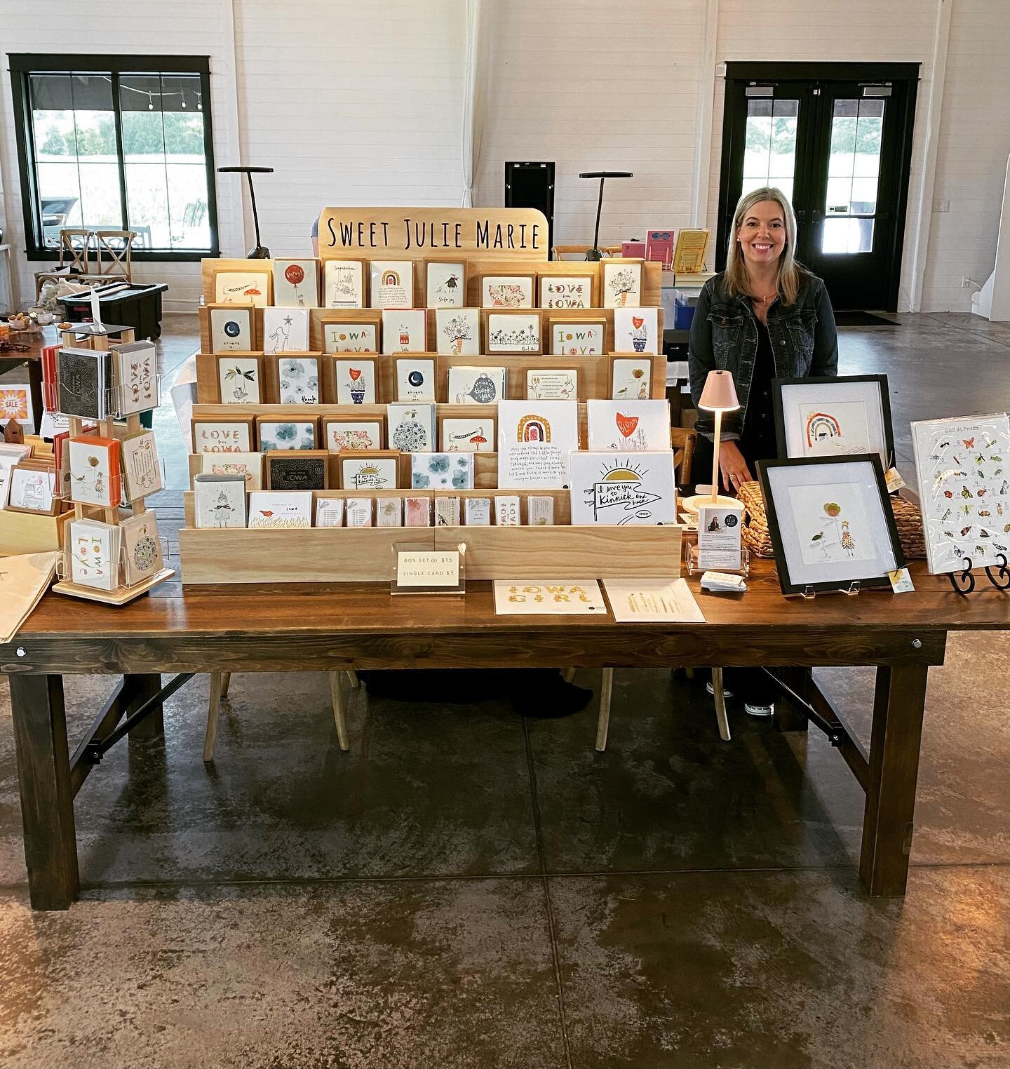 Thank you again to all who came to @thelocalgrovemarket this past Sunday. I enjoyed meeting new vendors, makers, customers, and taking home some goodies (One of my favorite parts of doing markets)! Special thanks to my Dad, for building such an aweso