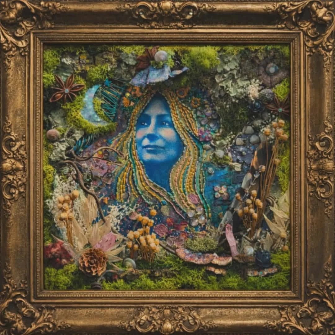 STACIE, 2026 | cyanotype & multimedia