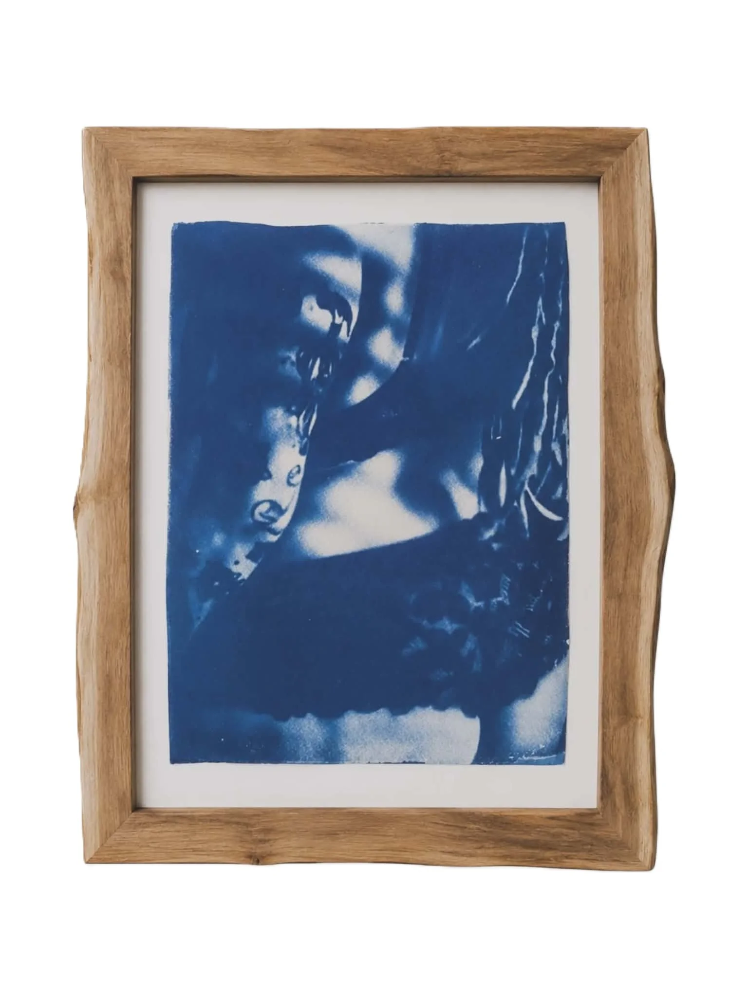 SELF-PORTRAIT #2, 2026 | cyanotype on paper