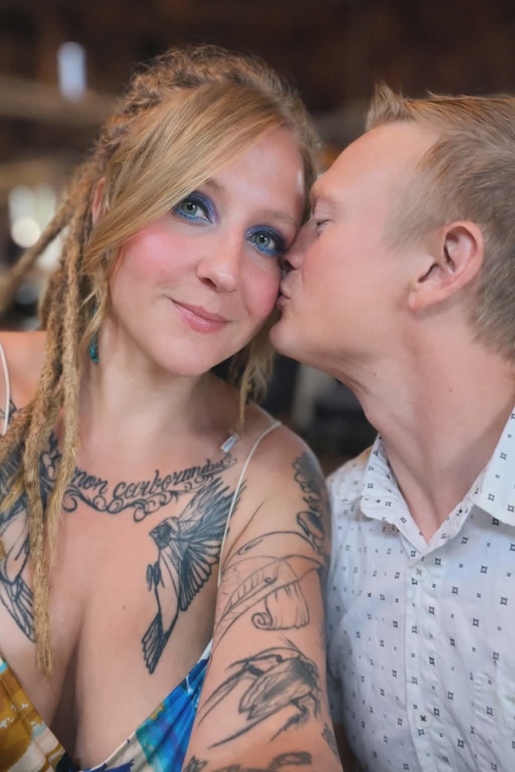 My husband, Kristoff, and I. 