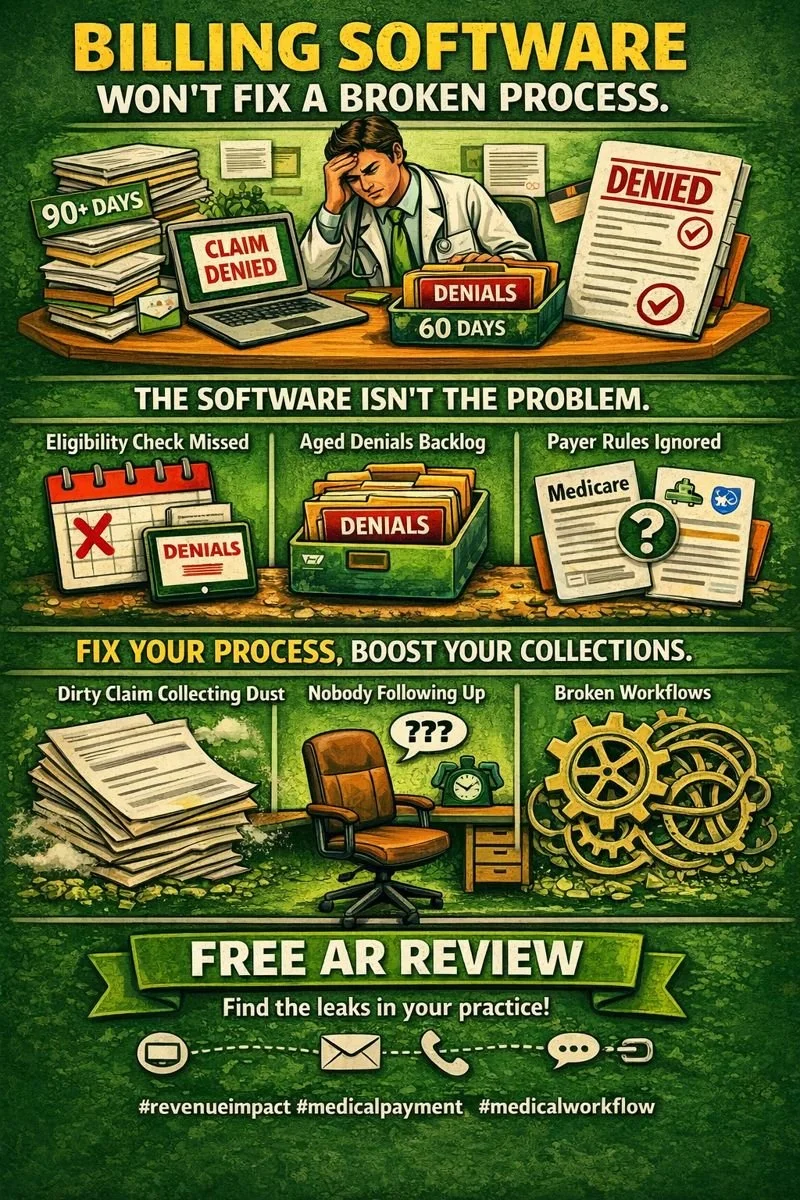 Your Billing Software Isn’t the Problem. Your Process Is Costing You Revenue.