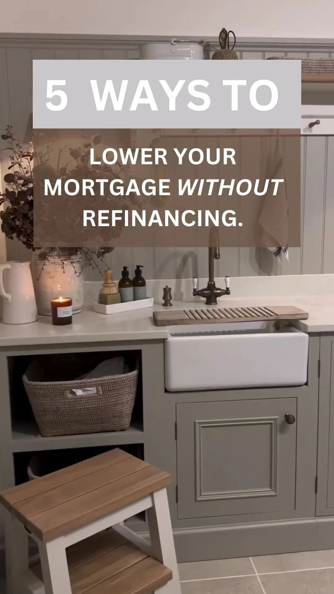 Reel- 5  Ways to lower your mortgage without refinancing..jpg