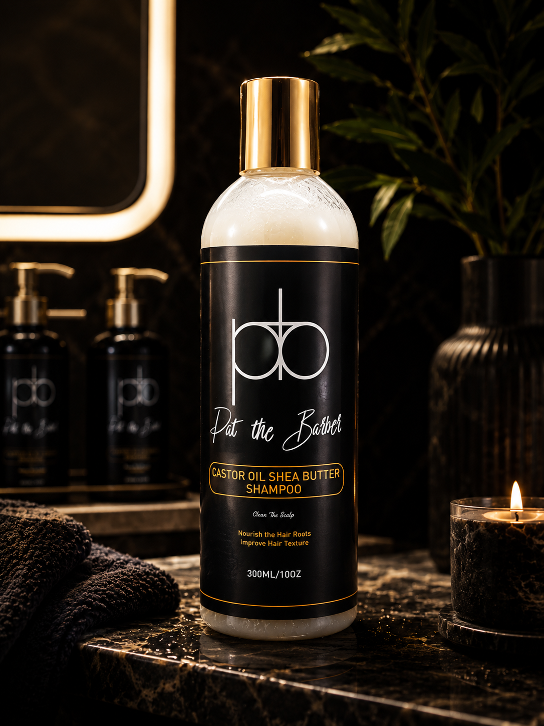 Castor Oil Shea Butter Hair Shampoo