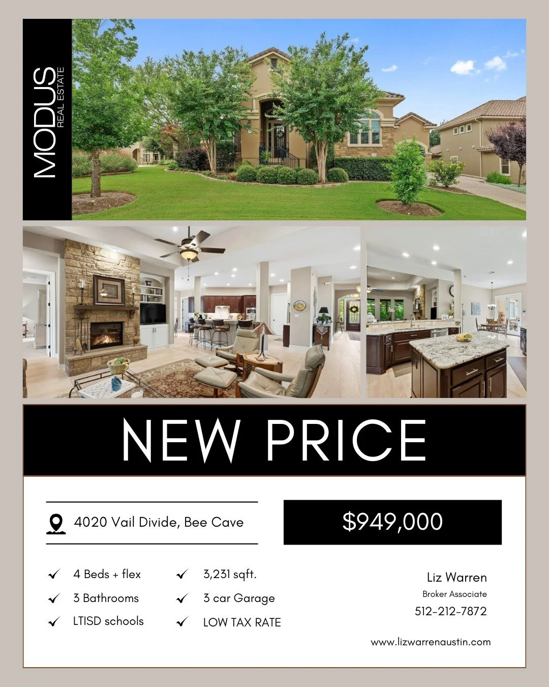 Fantastic house, now with an even friendlier price tag! 

Hunting for a home with LOW TAXES that funnels into top-rated schools? This gem ticks all the boxes!

5 bedrooms (or 4 + flex room)
3 bathrooms
Corner Lot with impeccable landscaping
Single st