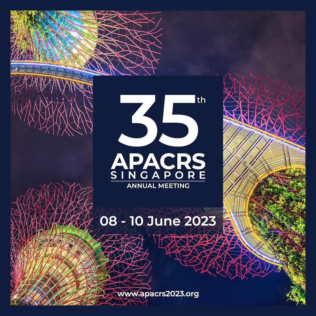 Mark your calendars because APACRS 2023 is almost here, and we couldn't be more thrilled!

Next week, June 8th to June 10th, the Asian-Pacific Association of Cataract and Refractive Surgeons (APACRS) will be hosting its highly anticipated conference.