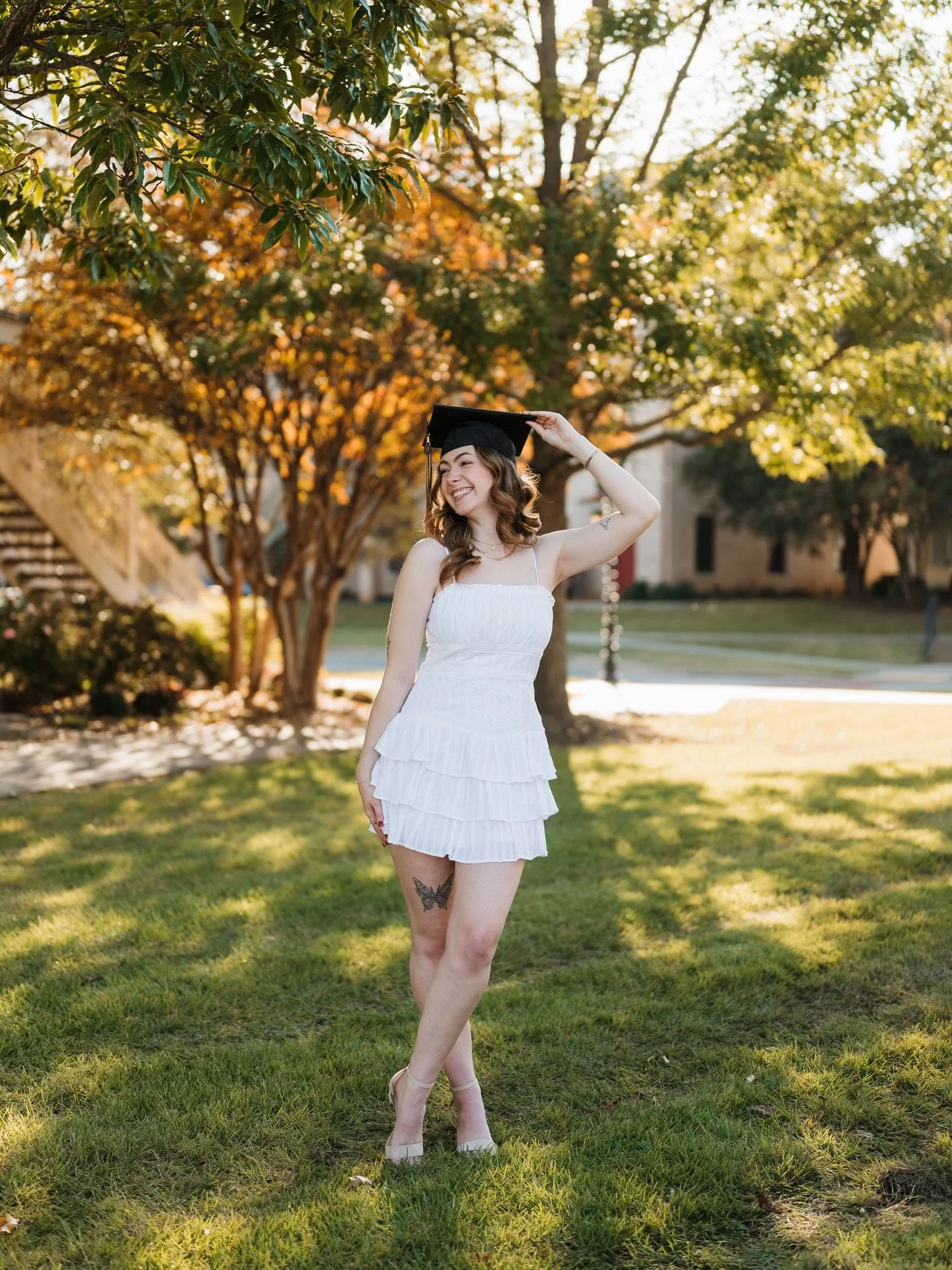 Eiley&rsquo;s grad sesh @ Harding !!🎓🎓
