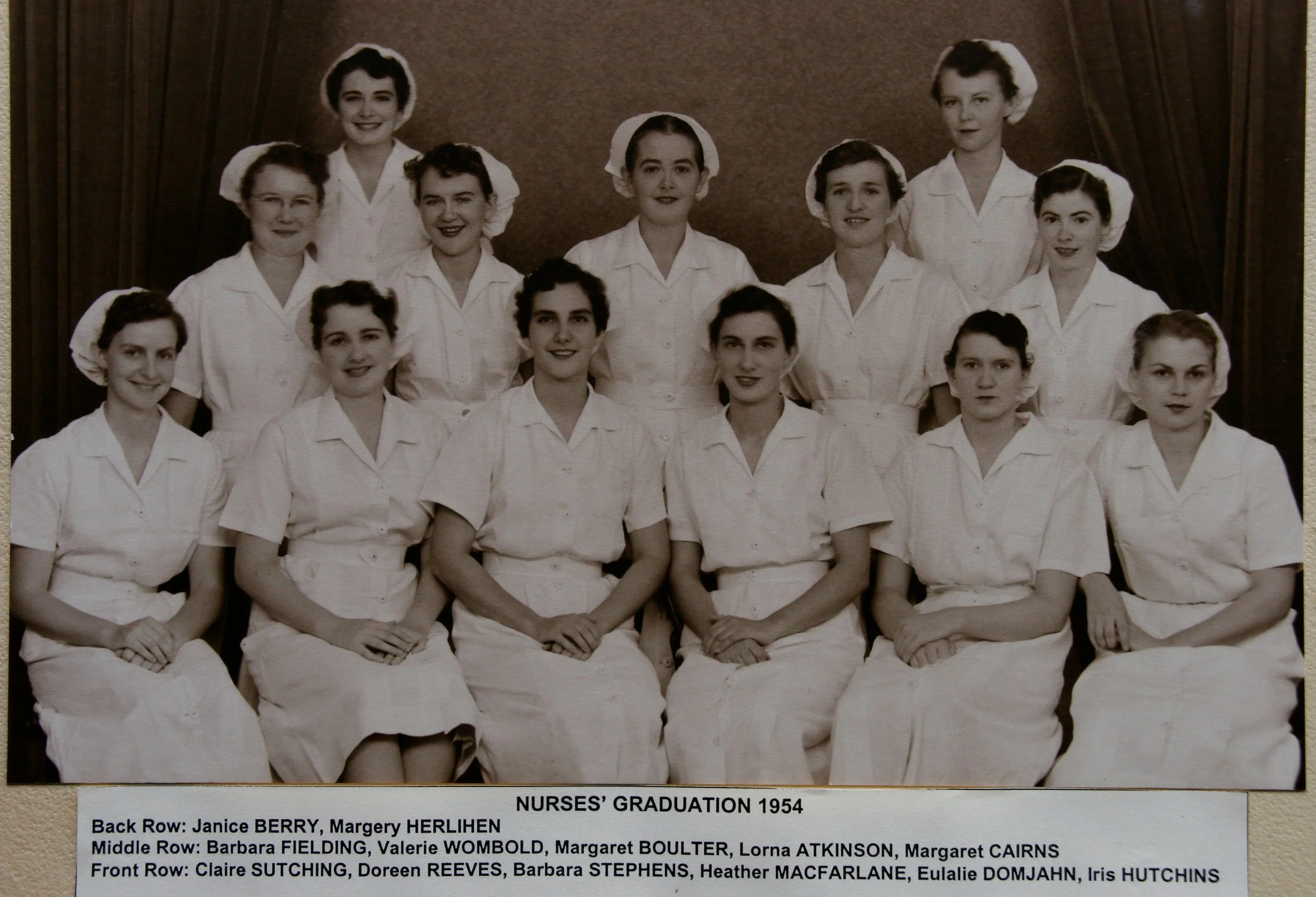 Student Nurse Graduation 1951-155 Archives — Ipswich Hospital Museum