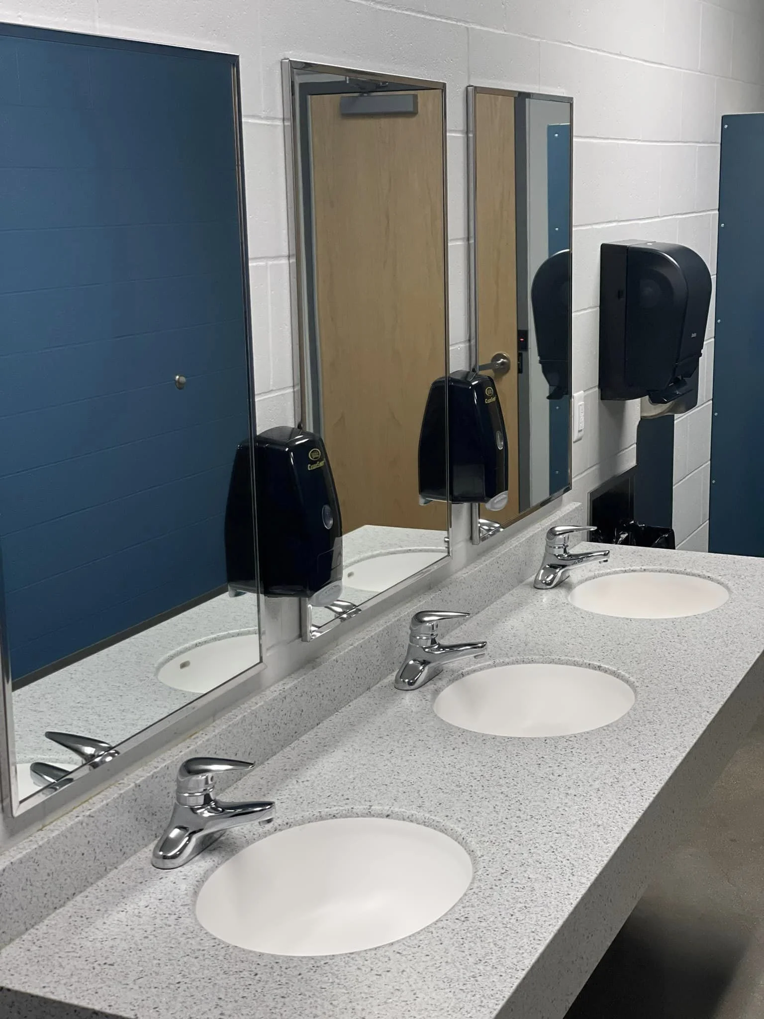 restroom, bathroom, washroom cleaning, sanitization