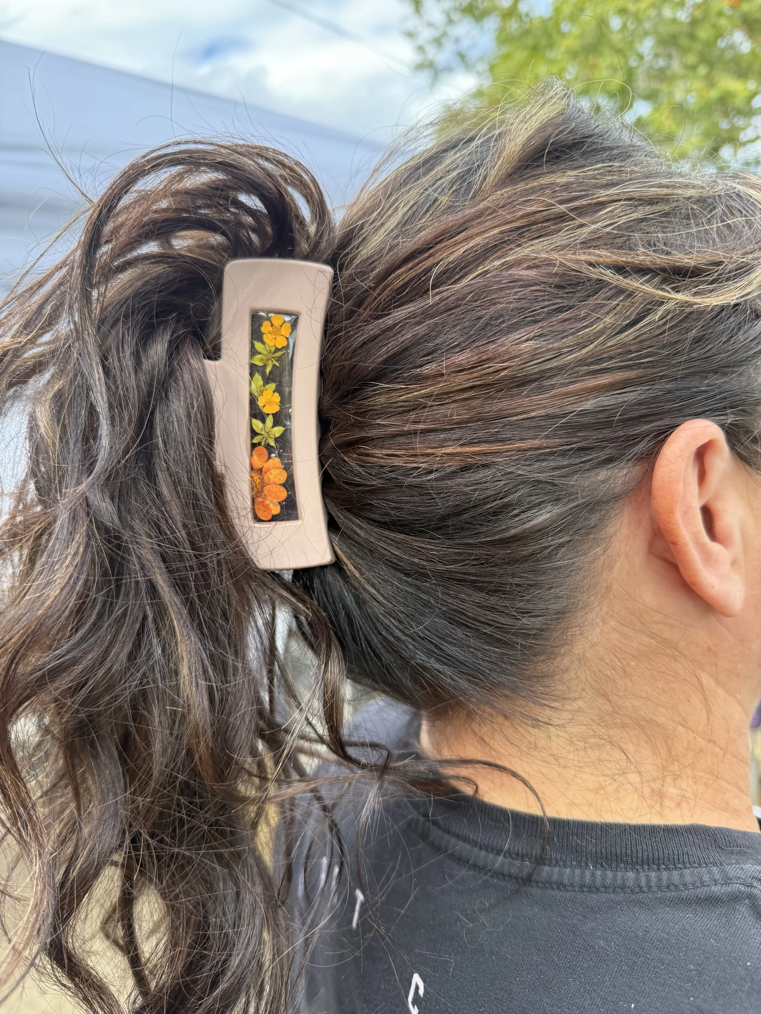 Floral Hair Clips