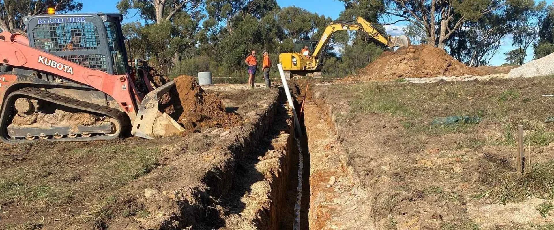 Pipe Layed Pipe Laying Dubbo — Peter's Plumbing & Excavations