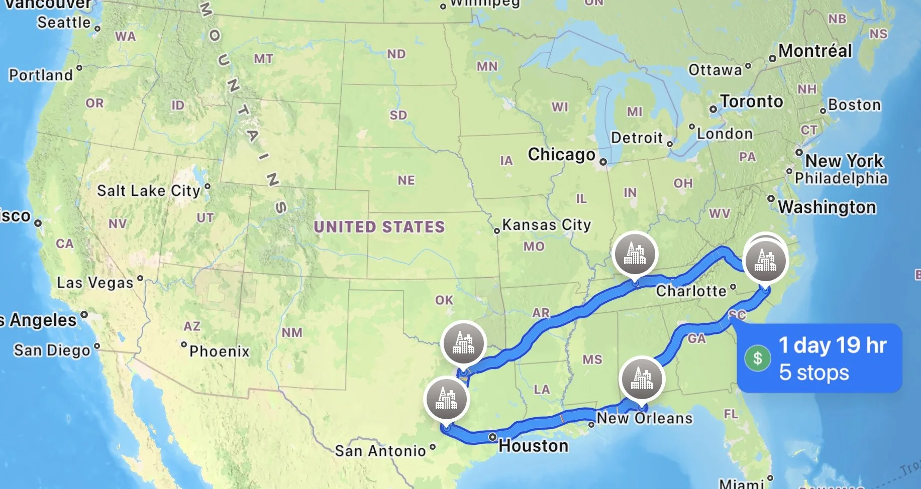 US Trip 2024-2025 冬休みのアメリカ旅行 その1