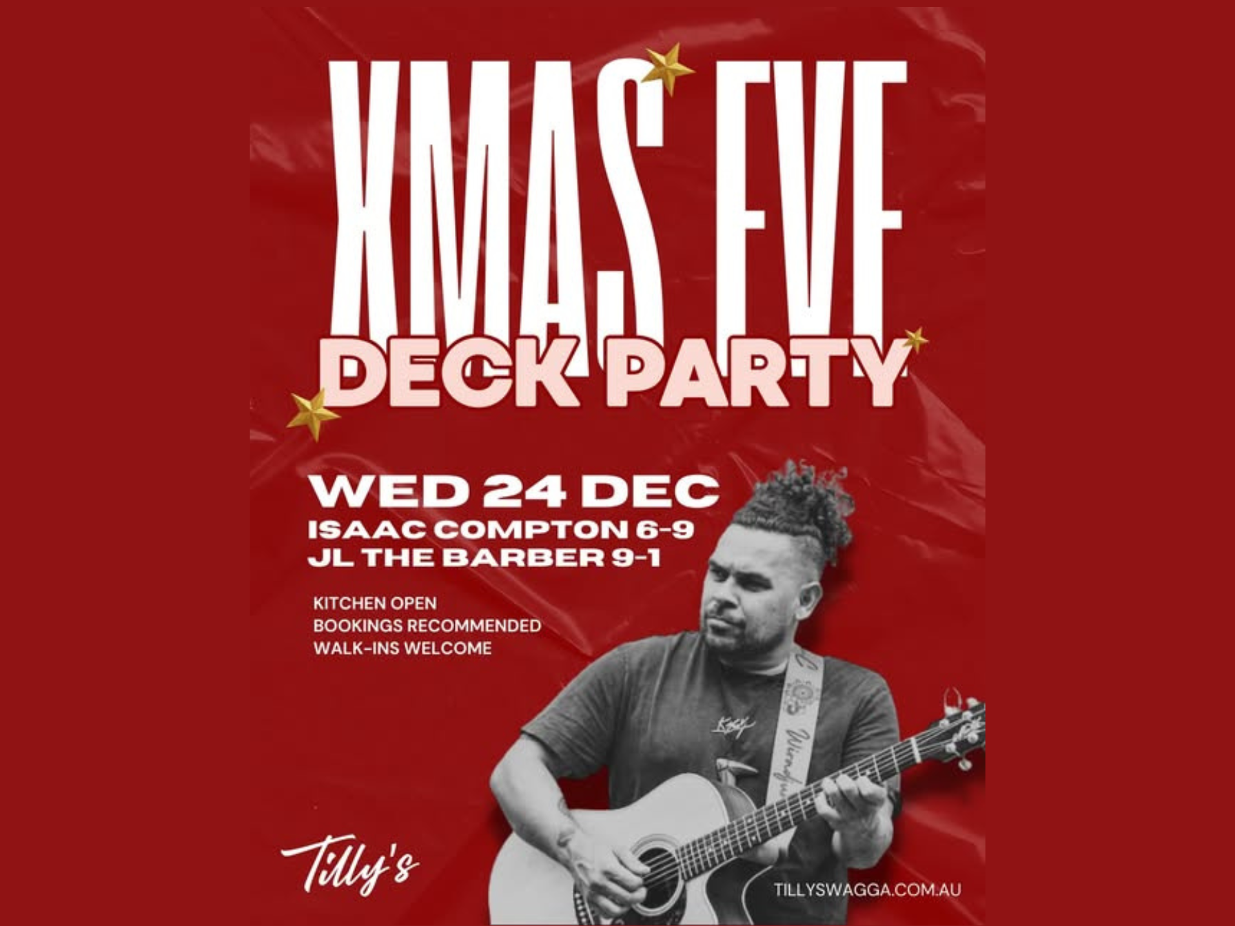 TILLY’S | XMAS EVE DECK PARTY