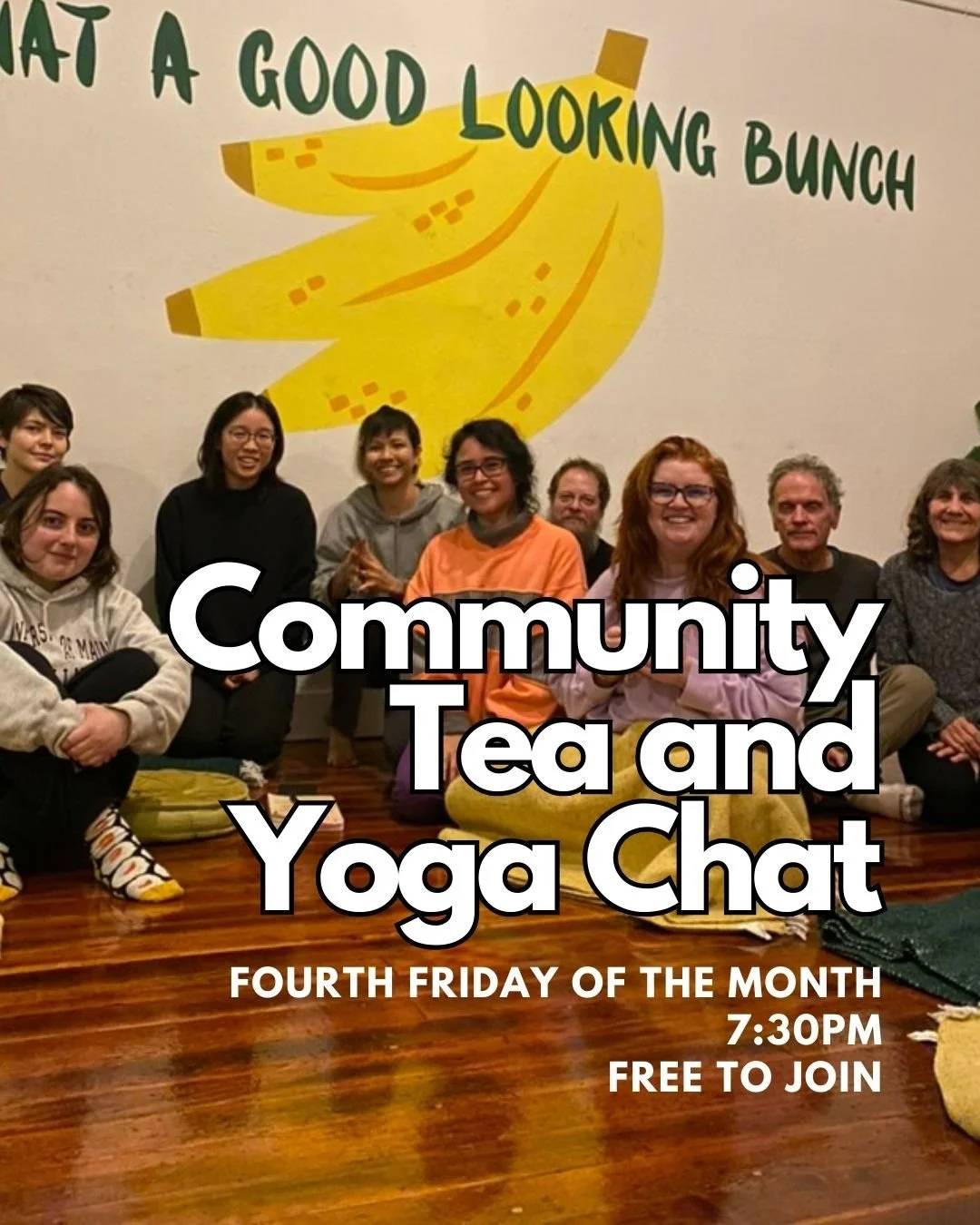 Community Tea &amp; Yoga Chat 