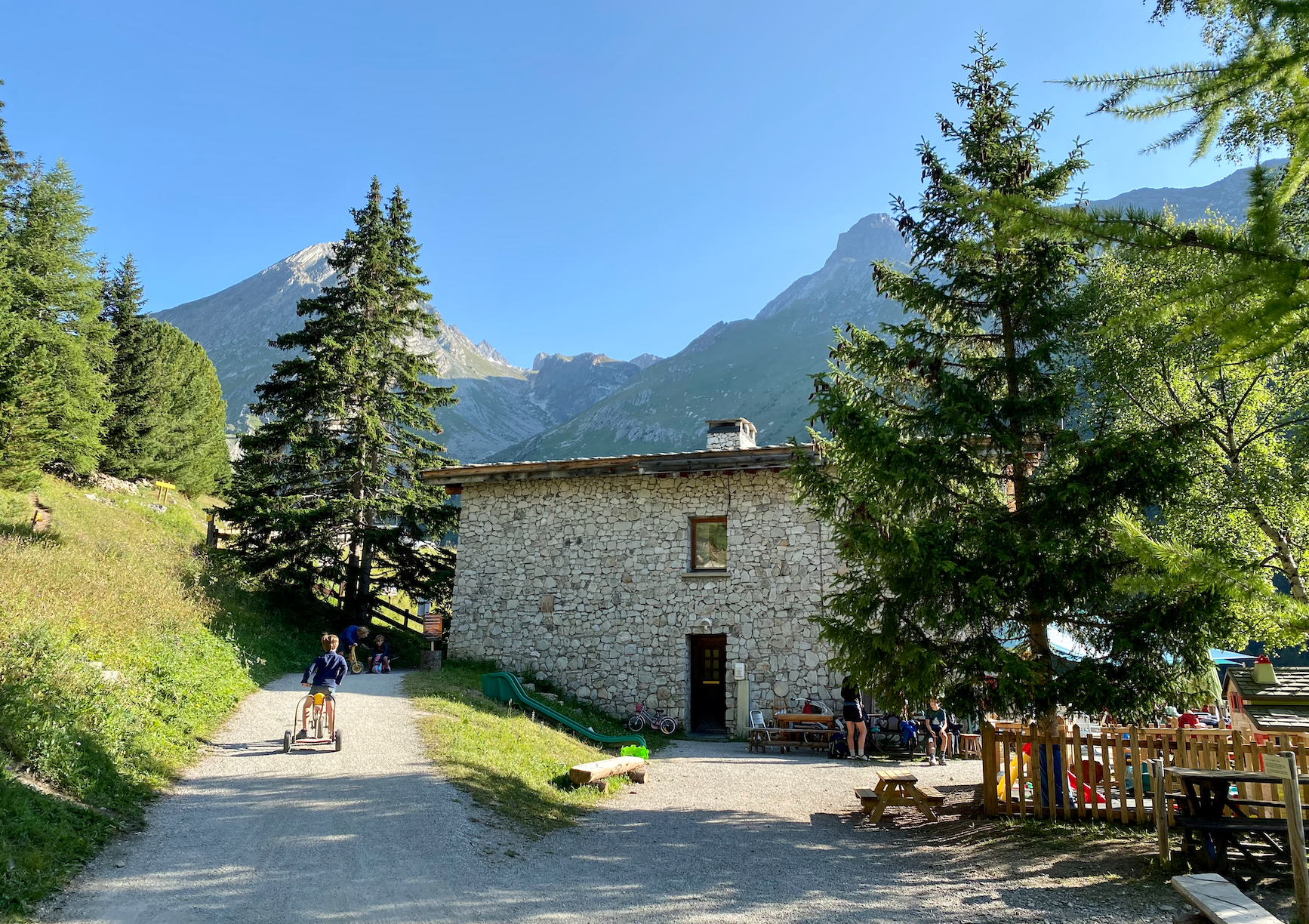 huttentocht parc national vanoise france