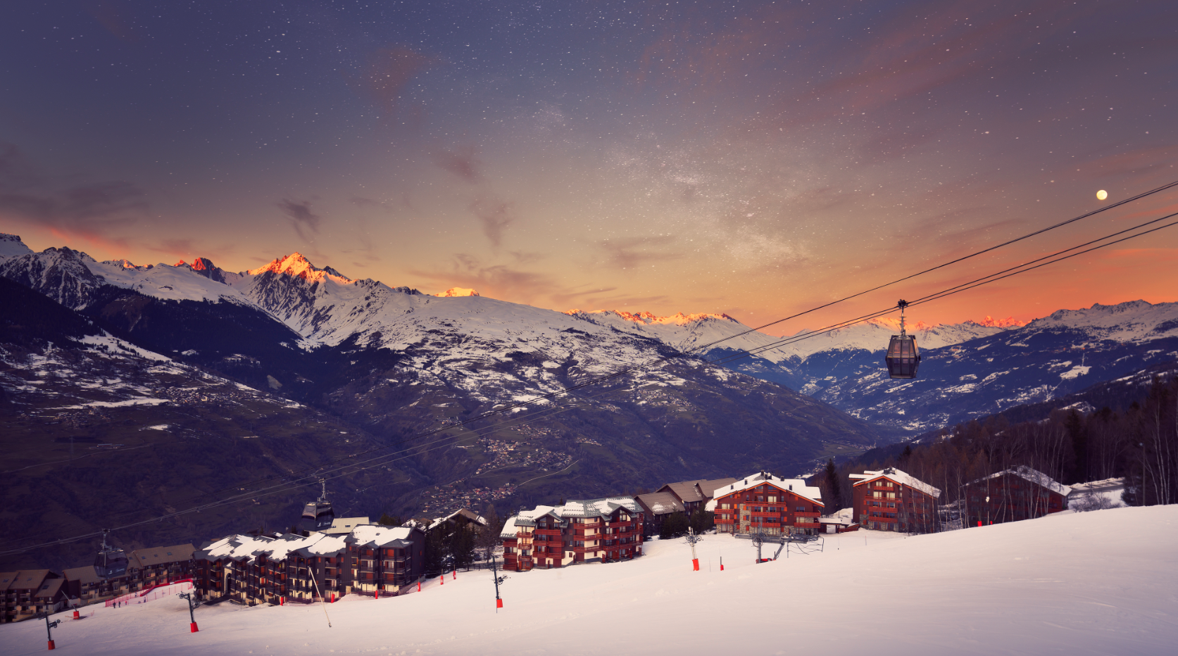 skiën la plagne