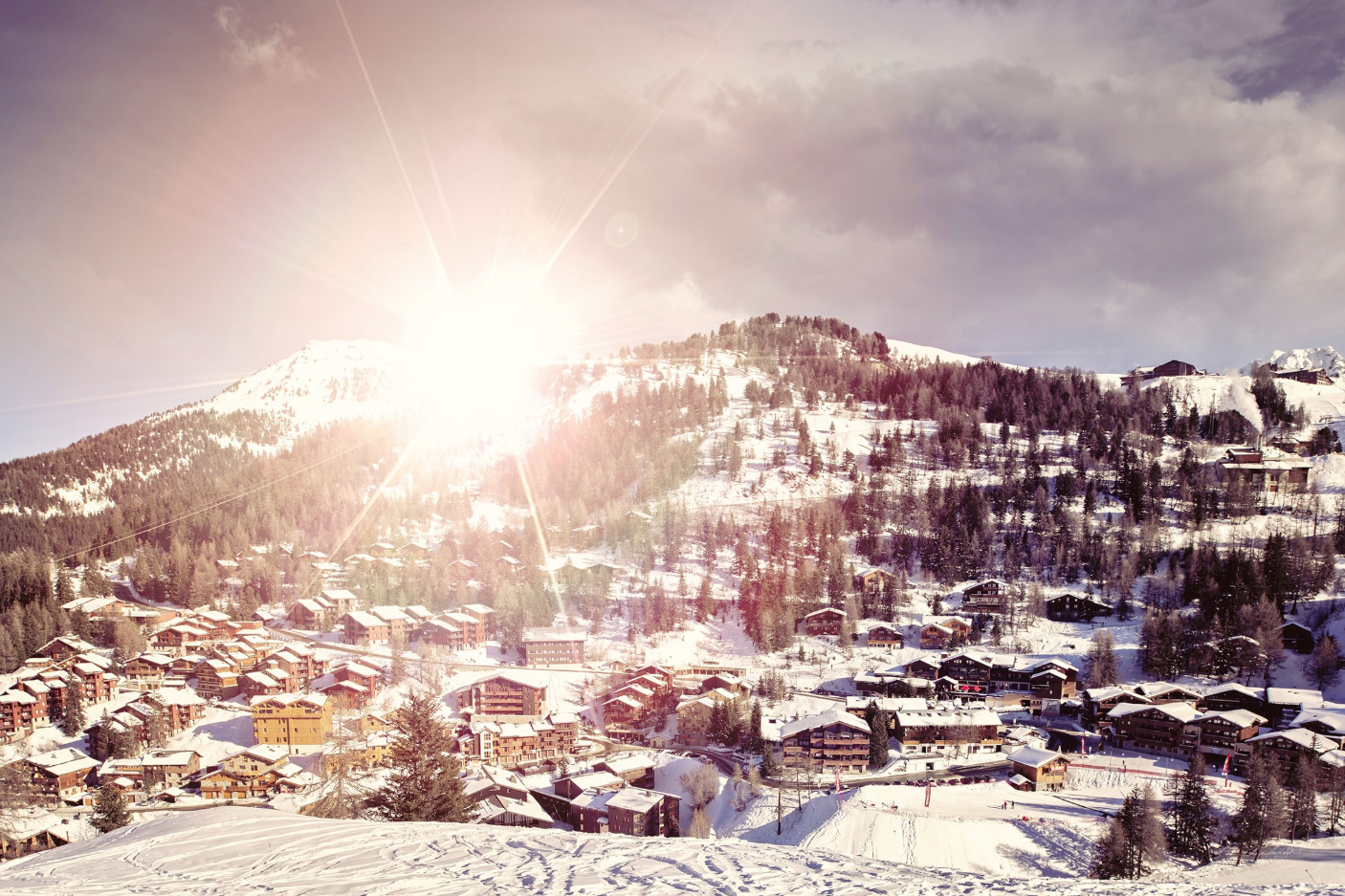 skiën la plagne