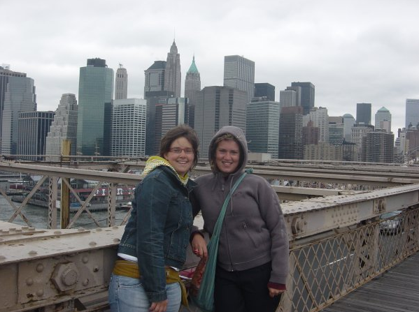 NY with my sis - Getoutoftown