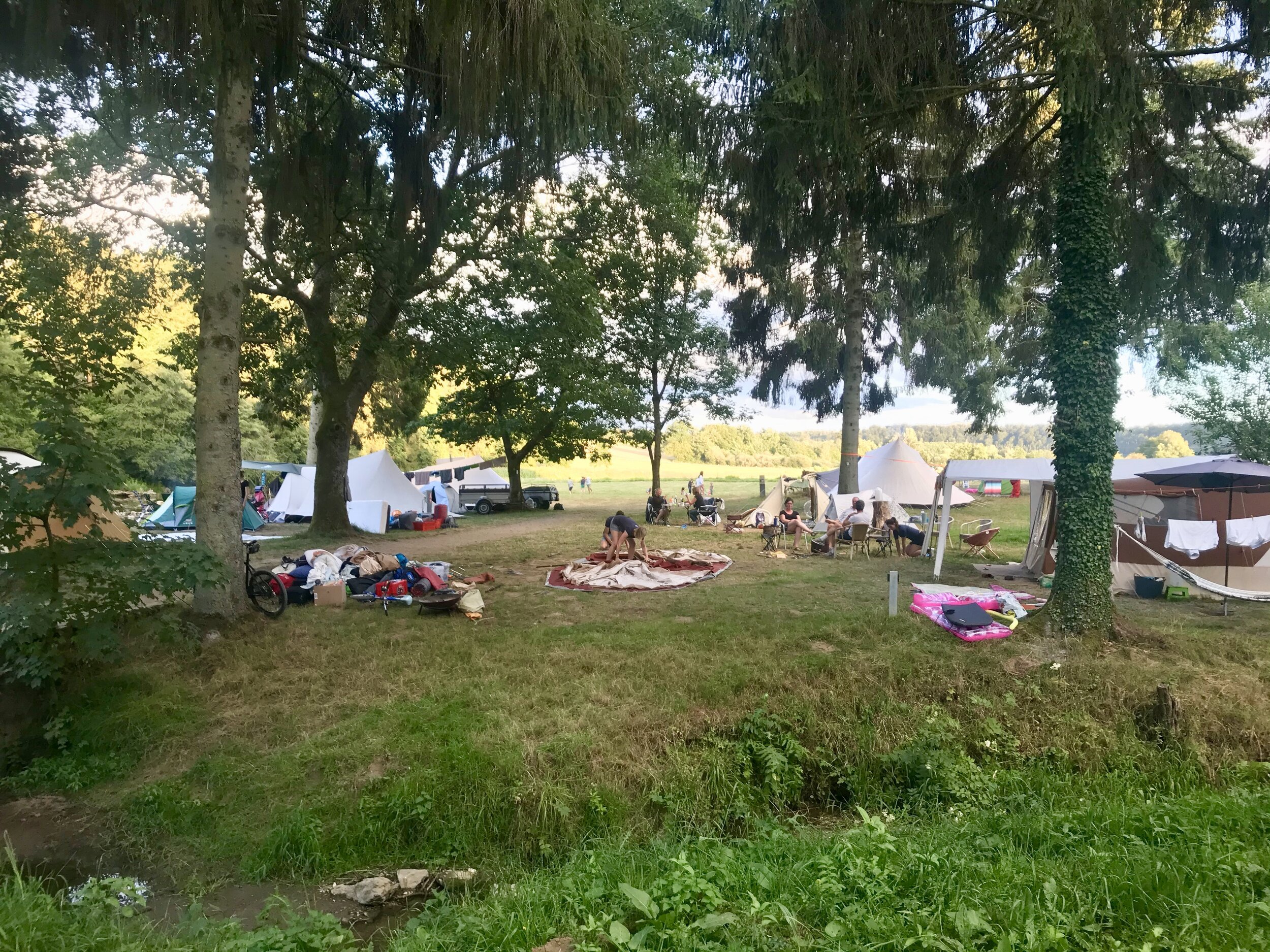 camping de la semois tentenveld