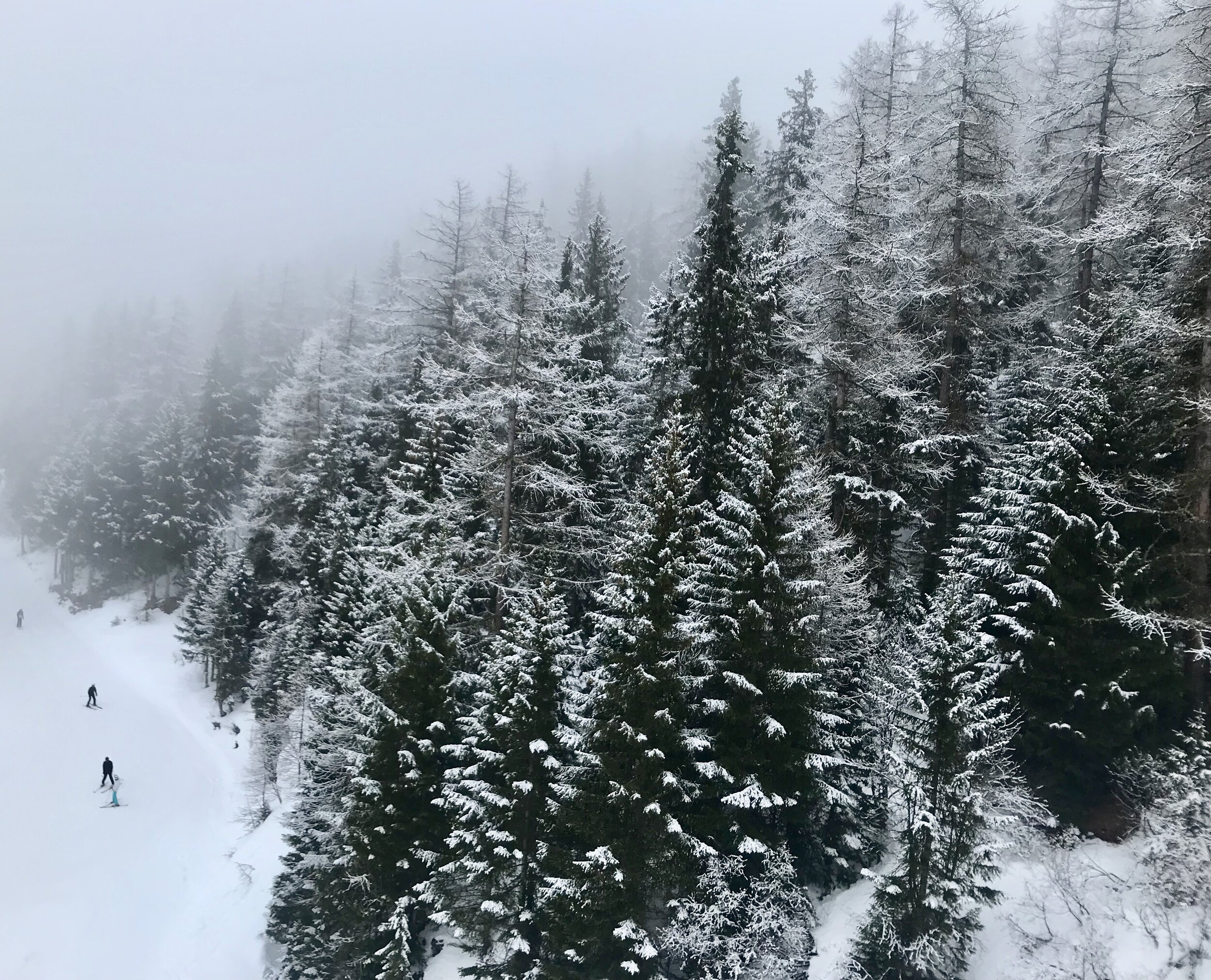 skiën val cenis franse alpen