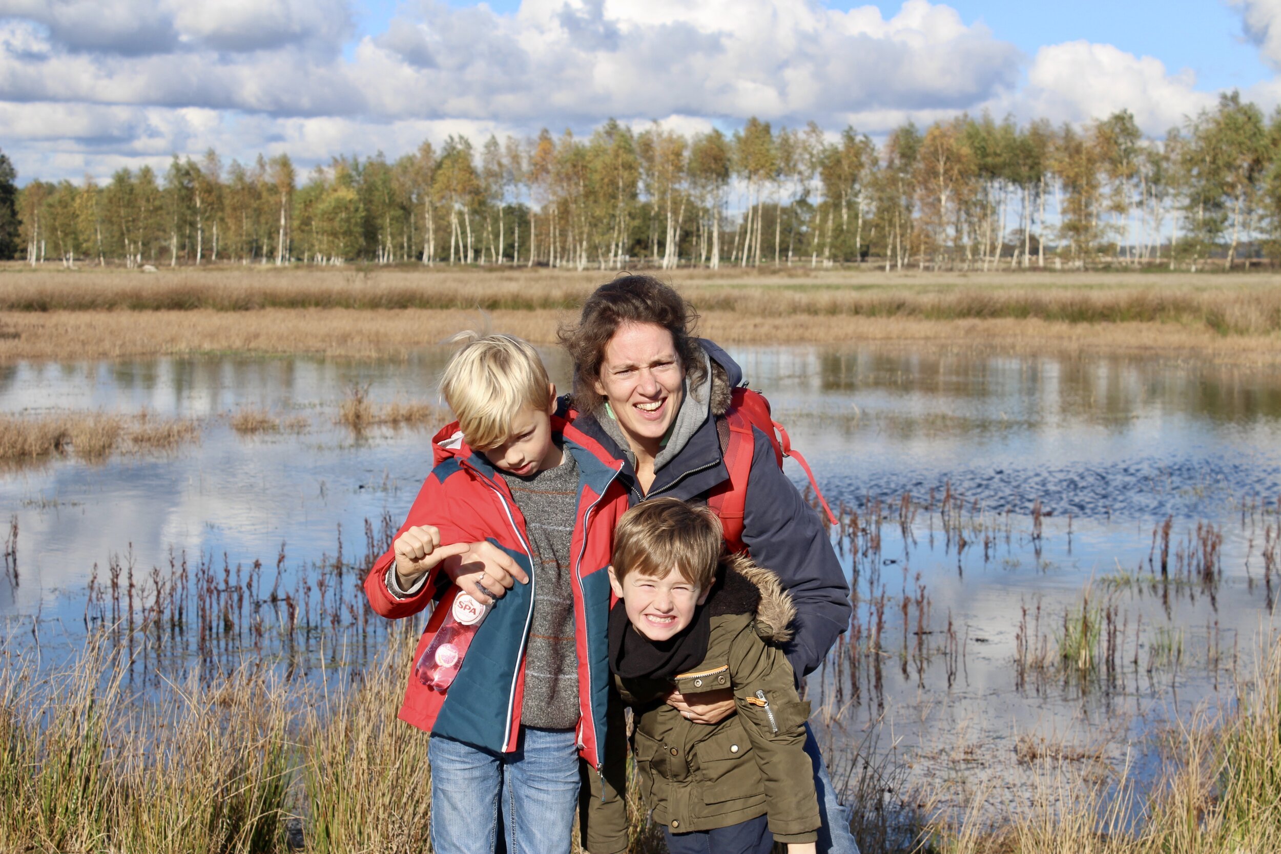 nationaal park dwingelderveld drenthe gezin