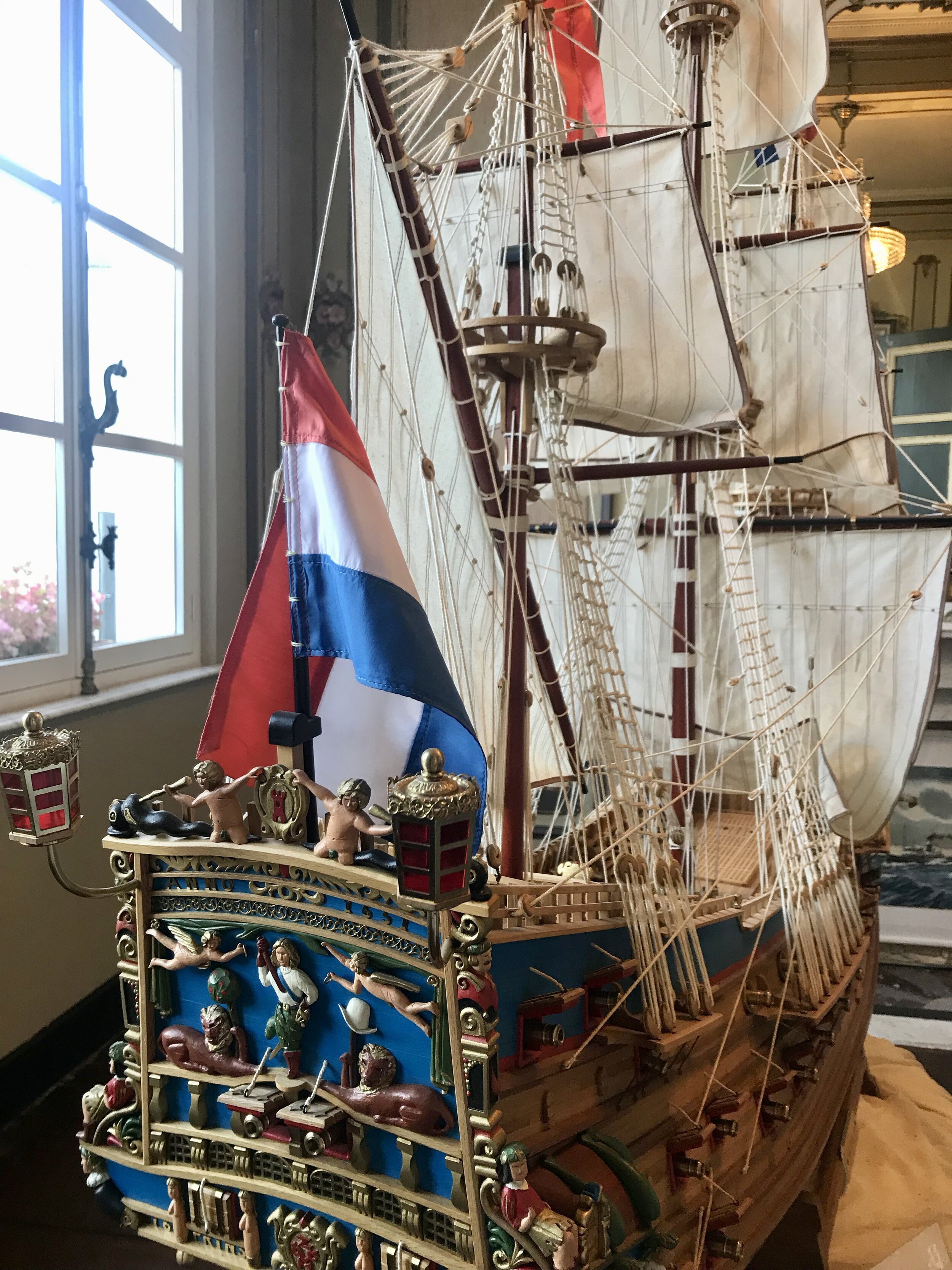 maquette schip baasrode dendermonde