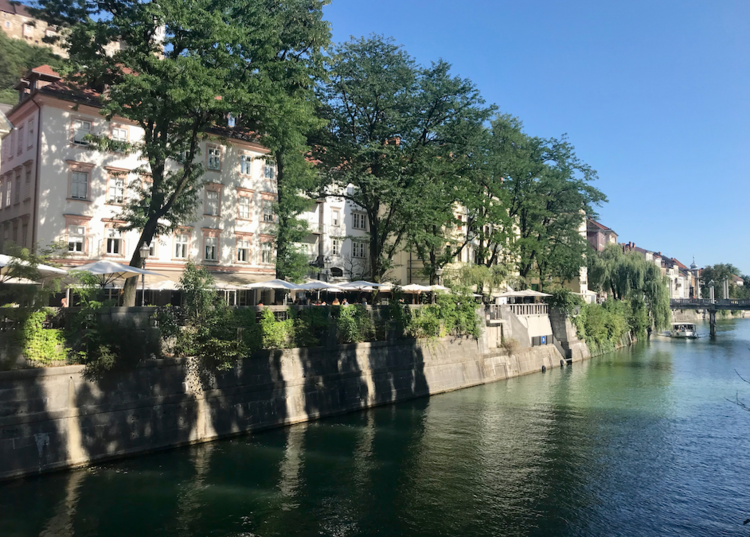 ljubljana stad aan het water
