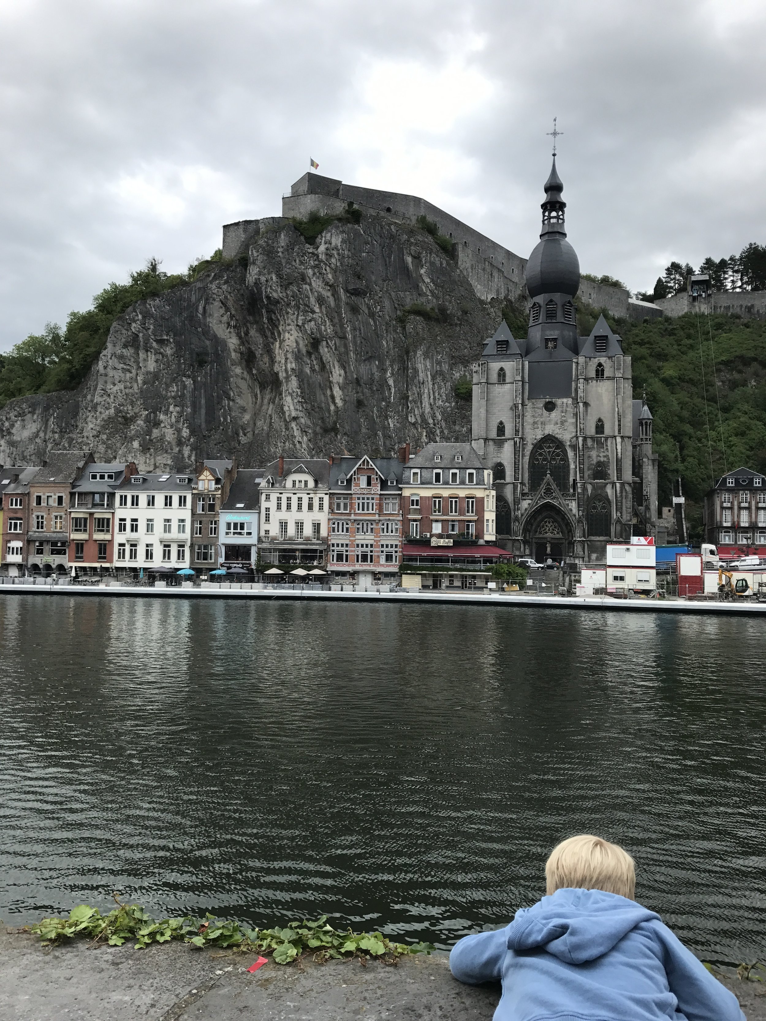 zicht op de citadel dinant