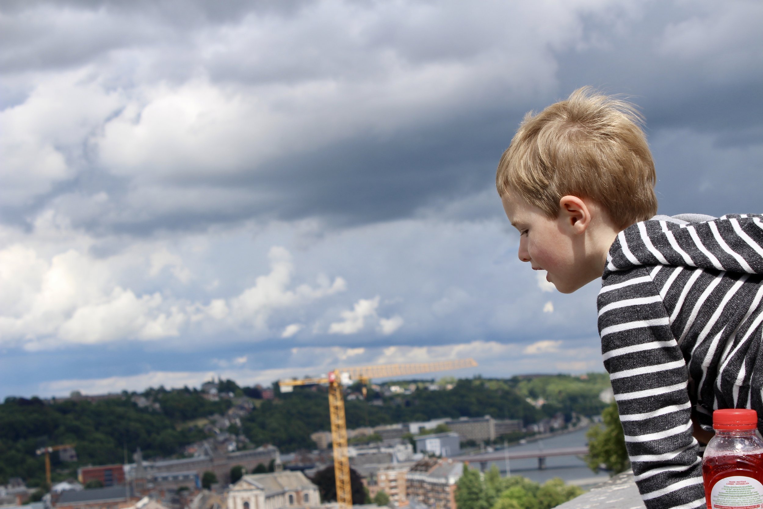 namur avec des enfants