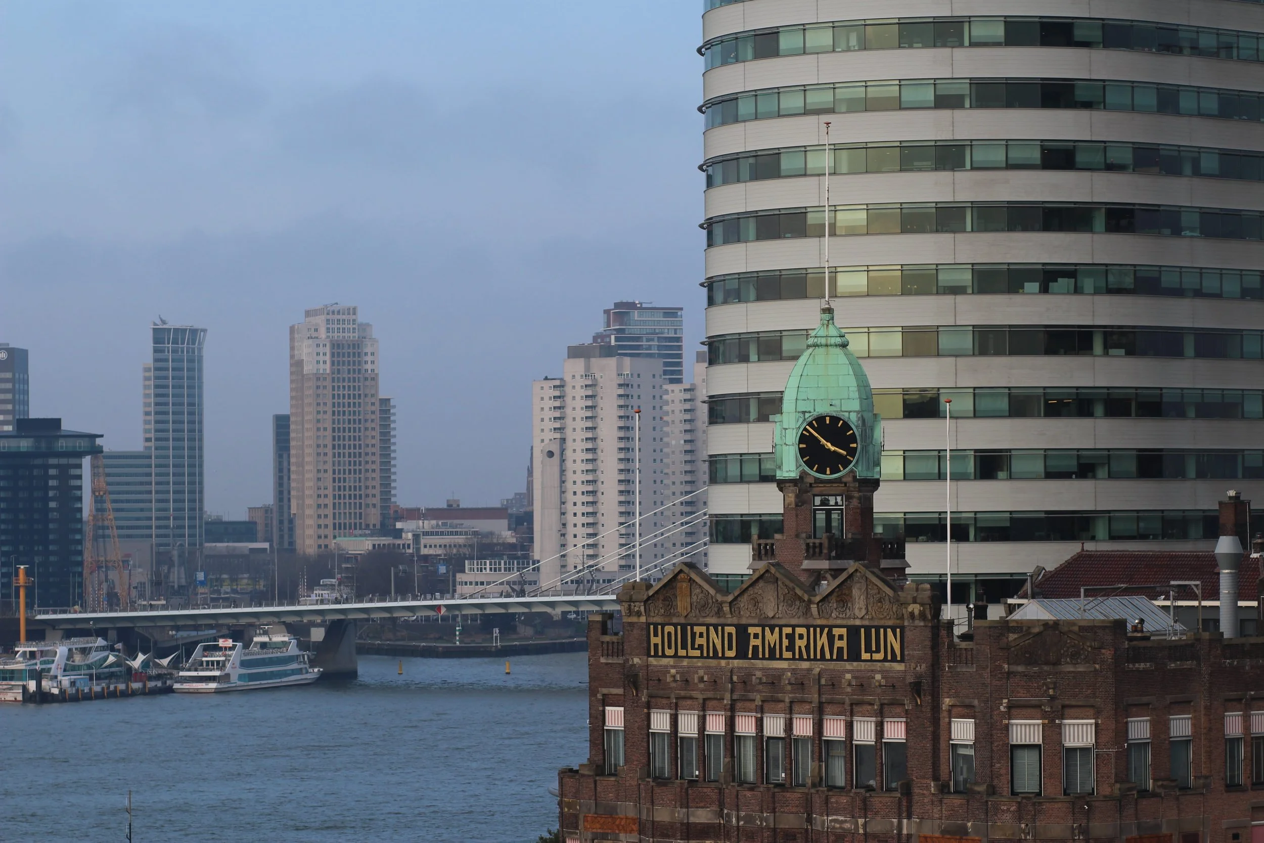 Traag door het energieke Rotterdam
