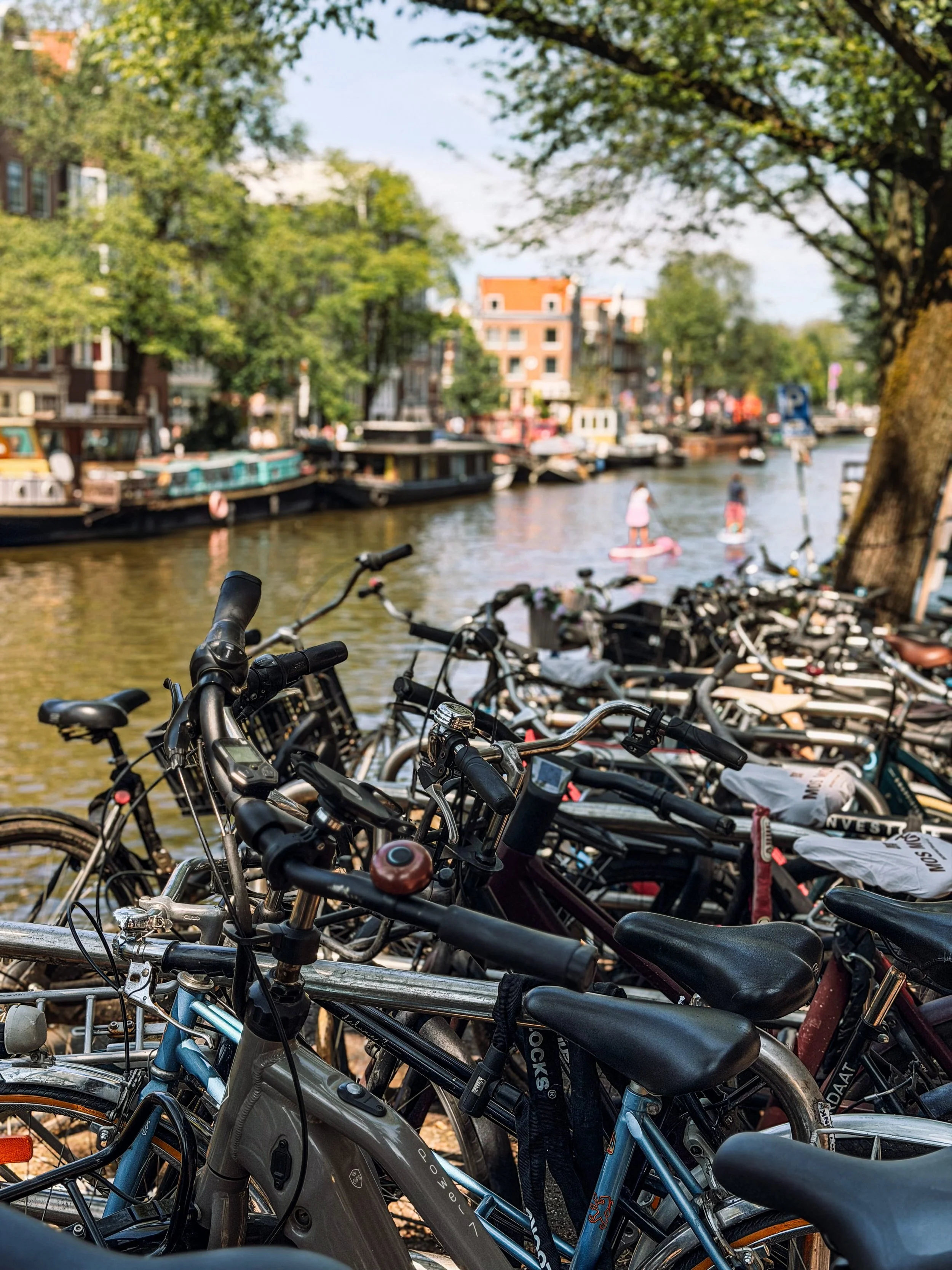 Fietsen, borrelen en verdwalen in Amsterdam