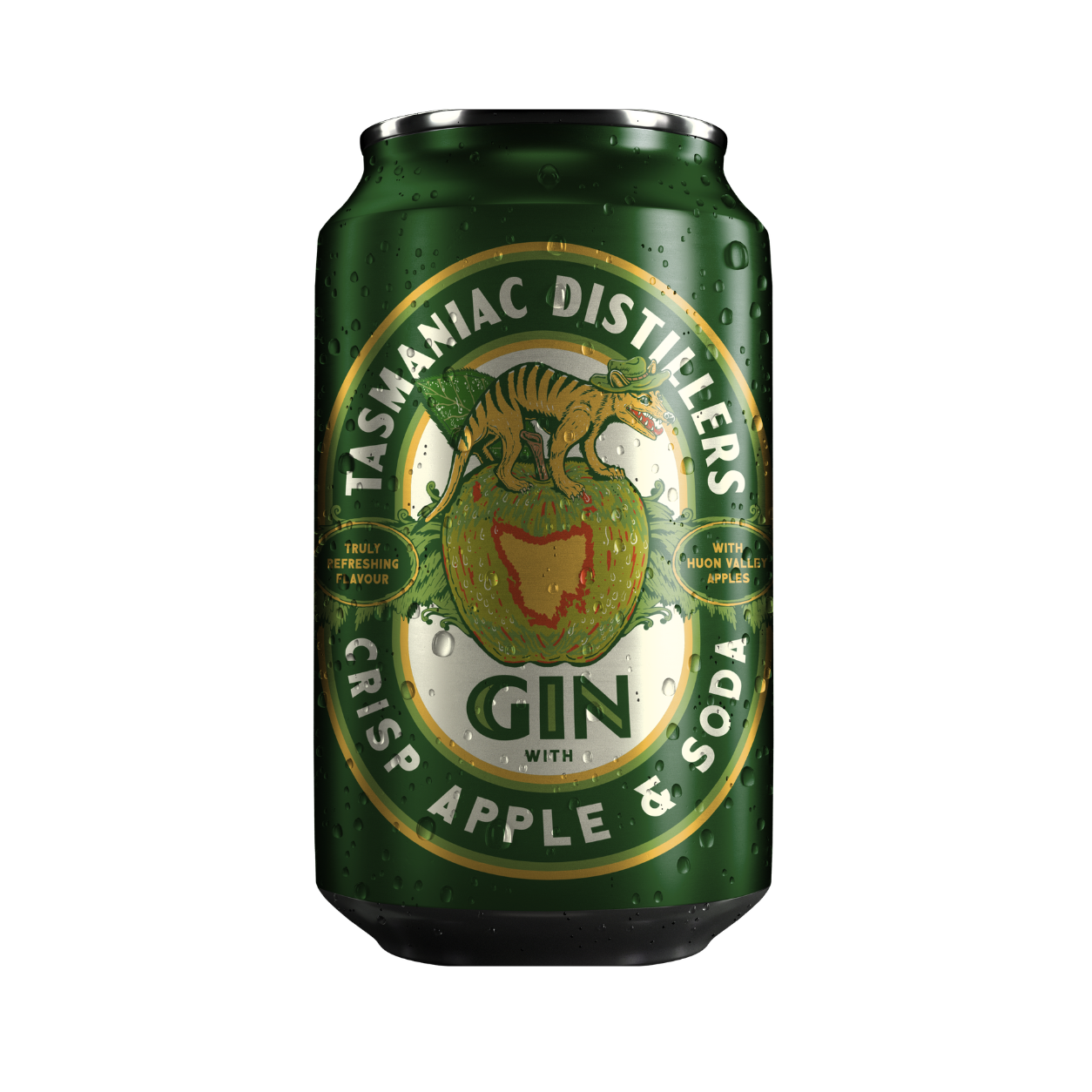 Tasmaniac Tinny - Gin, Crisp Apple & Soda