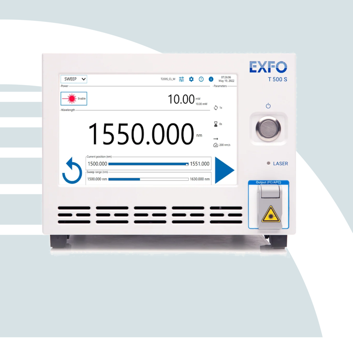 EXFO T200S High-power continuously tunable laser