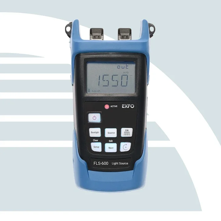 EXFO Fibre Light Source FLS 600 up to 3 wavelengths on one port