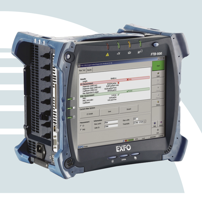 EXFO singled ended PMD and CD Tester | DMOptics