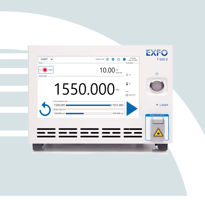 Exfo T500s high power tunable laser. available in six configurations