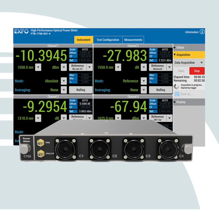 EXFO FTBx-1750 Optical Power Meter