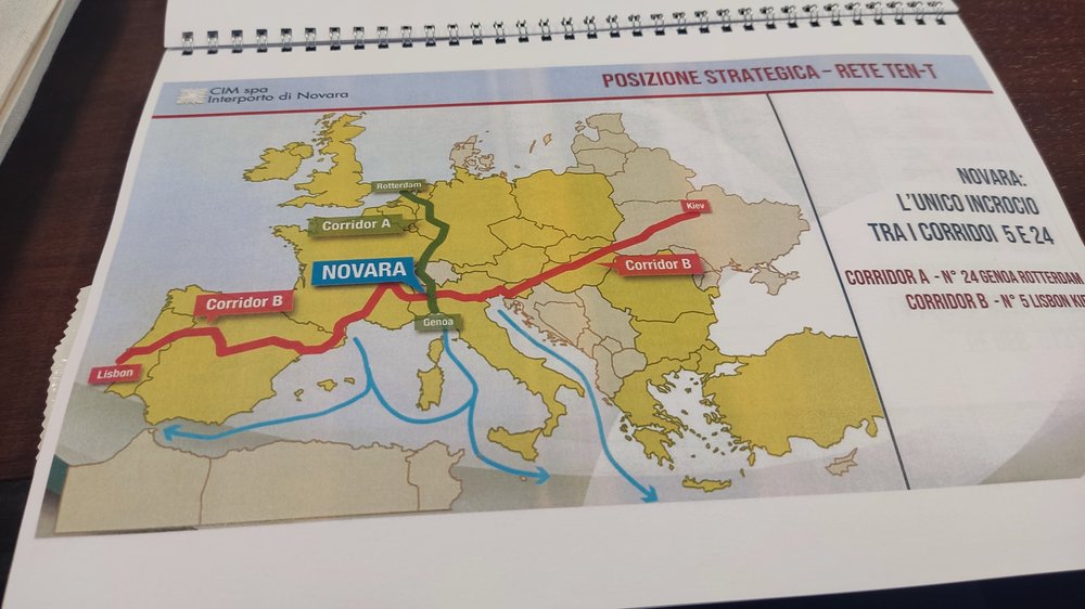 Trans-European Transport Network (TEN-T) and the significance of Novara