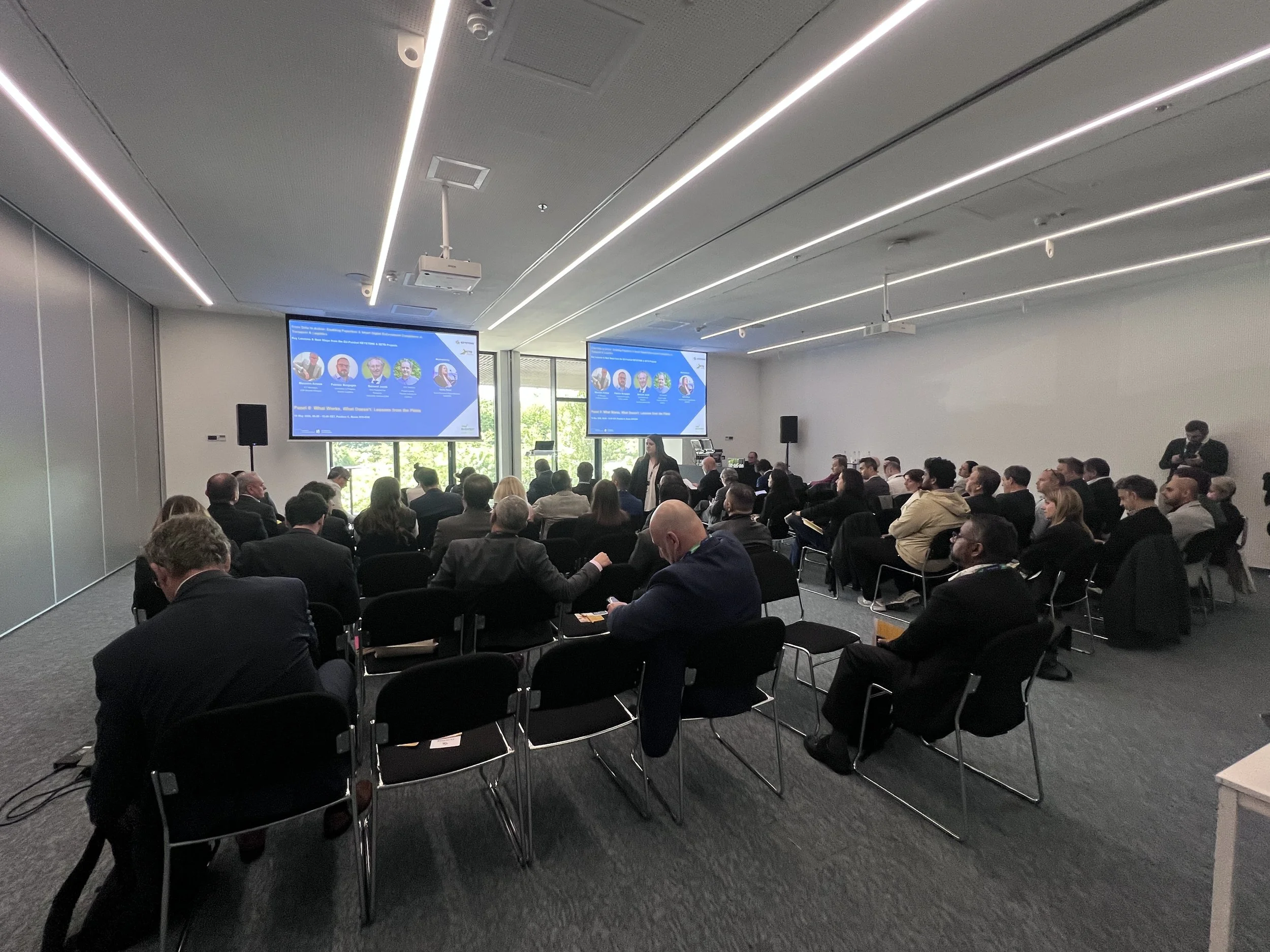 Audience questions and discussion during Panel II.
